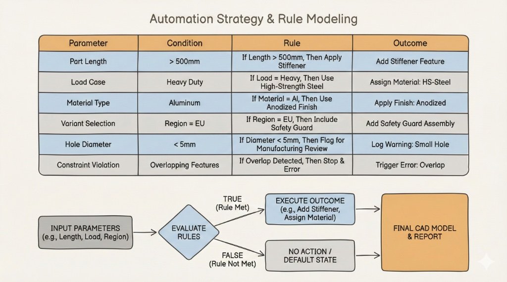 Automation Strategy and Rule Modeling Diagram